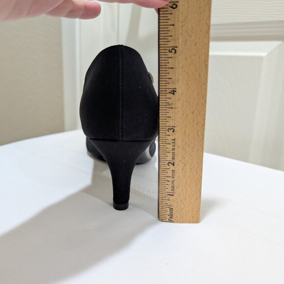 LifeStride Women's Parigi Black Micro Pump - Sz 8W NWOT - Picture 3 of 7